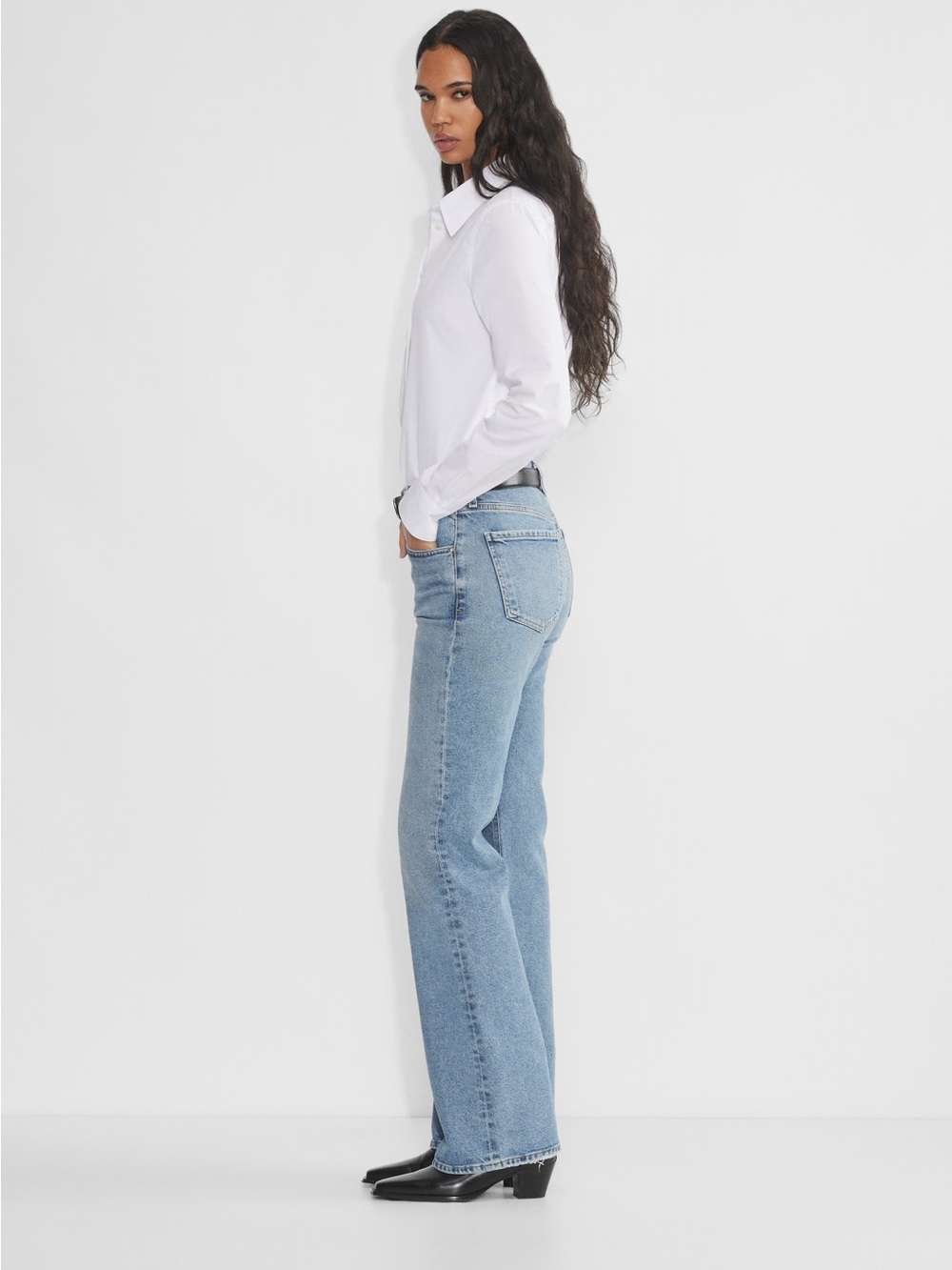 Citizens of Humanity Vidia Raw Hem Crop Petite Jeans 23